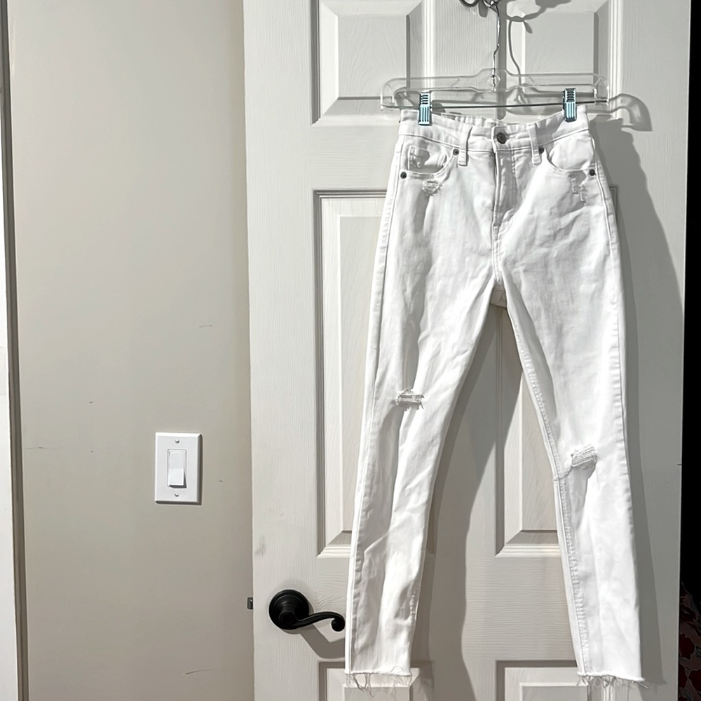 Lucky Brand high waisted ankle jeans